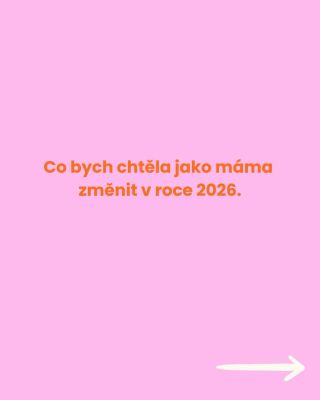 Tyhle body mám na seznamu už od té doby, co jsem máma 🤣 Takže za rok si je sem klidně napíšu znovu. Co vy? Co byste jako...